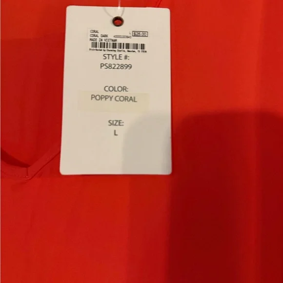 Pink Rose Women's Vivid Orange Blouse - Picture 4 of 7